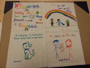 kindness quilt patches