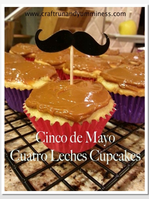 cuatro leches cupcakes